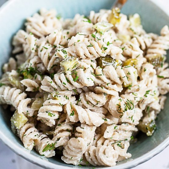 Dill Pickle Pasta Salad