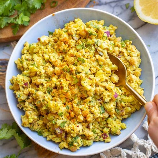 Curried Chickpea Salad