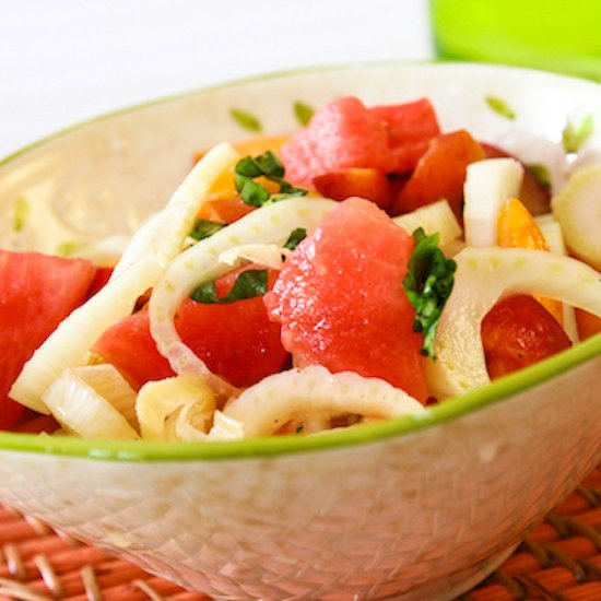 Watermelon Fennel Salad