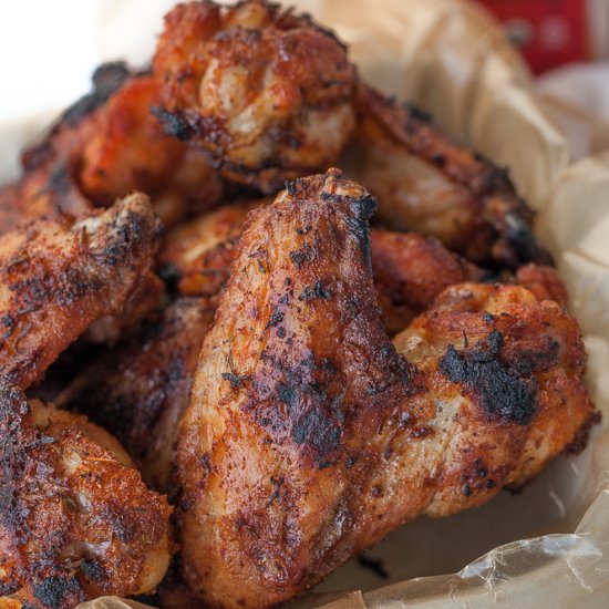 Crispy Grilled Chicken Wings