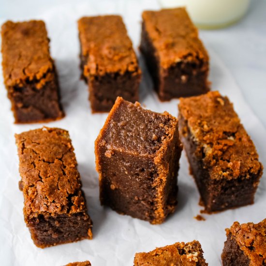 Easy Chocolate Butter Mochi