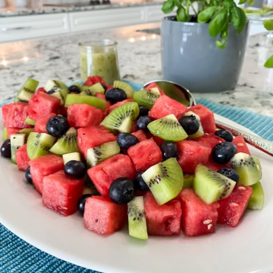 Watermelon and Berry Salad