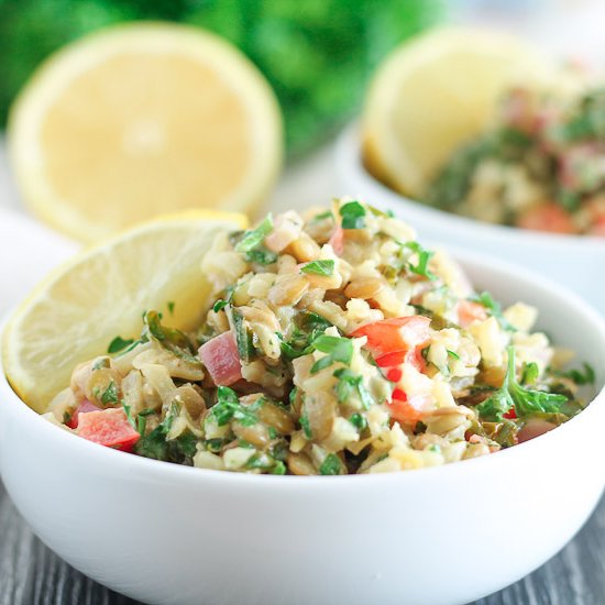 Lemon Tahini Vegan Power Bowl