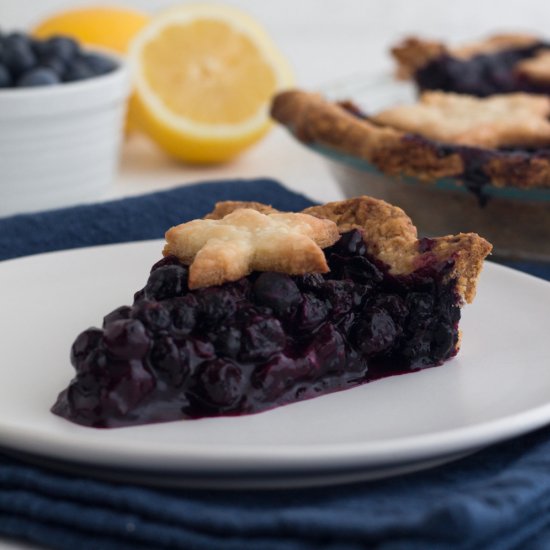 Classic Blueberry Pie