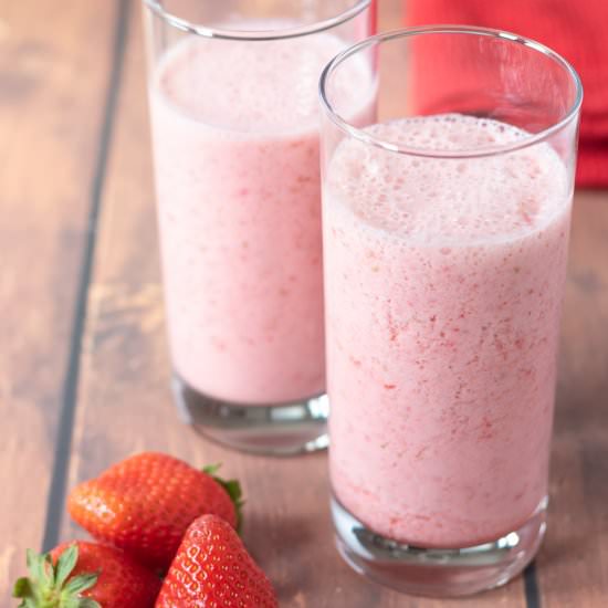 Strawberry and Raspberry Smoothie