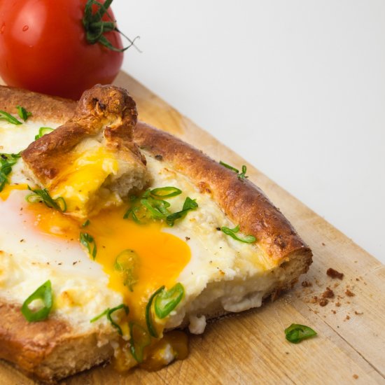 Georgian Khachapuri cheese bread