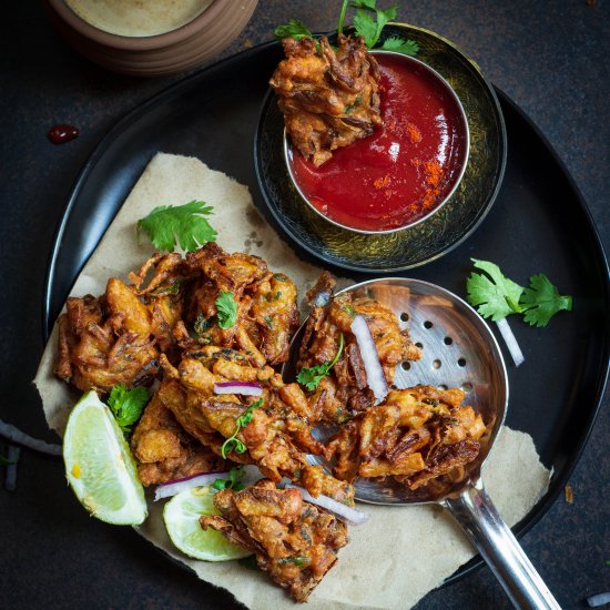 Tofu-Onion Pakora | Pakoda