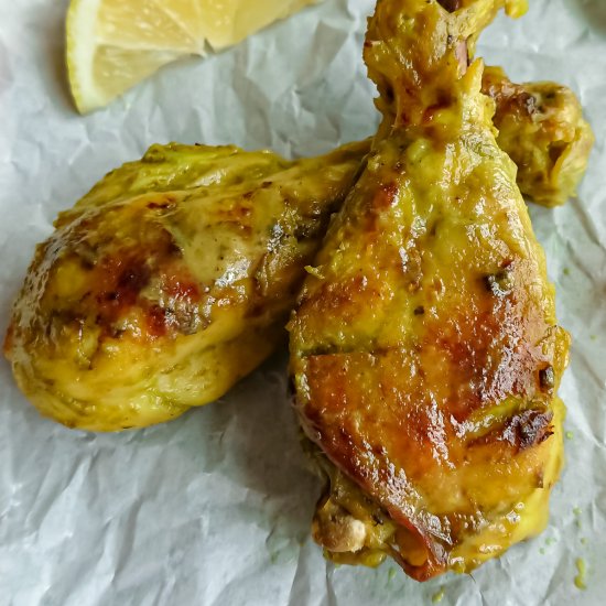 crispy baked chicken drumsticks