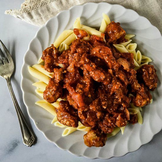 Hearty Beef & Sausage Ragù