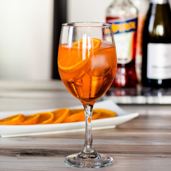 Boozy Aperol Spritz