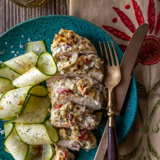 Creamy Artichoke Chicken