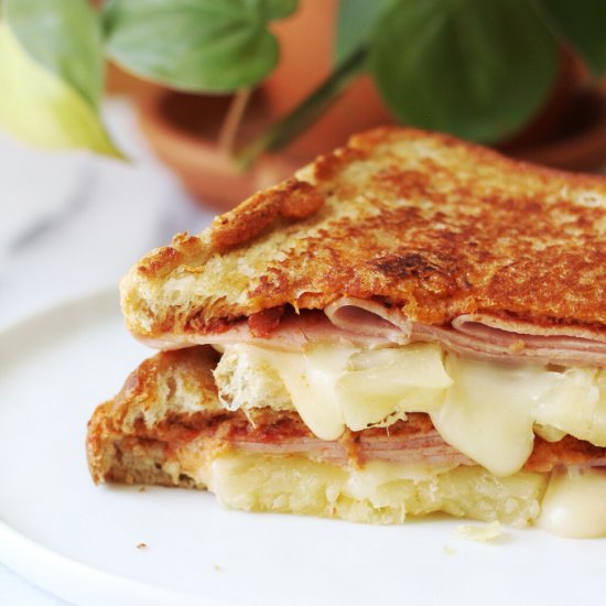 Hawaiian Grilled Cheese