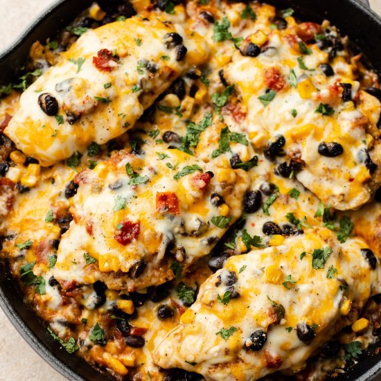 santa fe chicken skillet