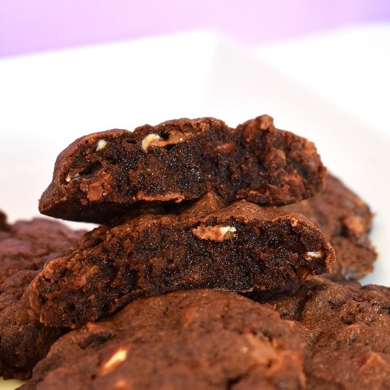 Triple Chocolate Cookies