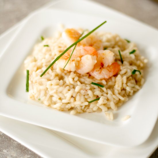 Elegant Shrimp Risotto