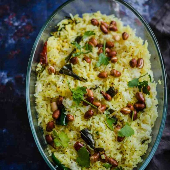 Indian Lemon Rice