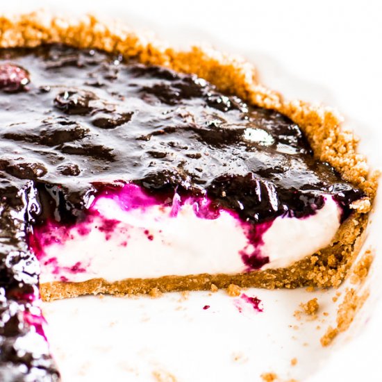 Blueberry Cream Cheese Pie