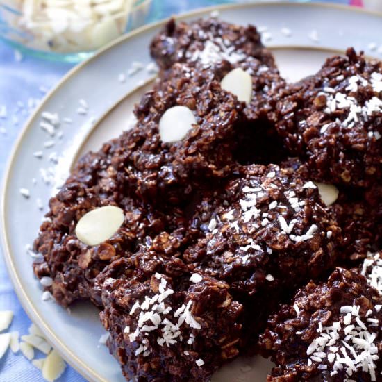 No-Bake Chocolate Oatmeal Cookies