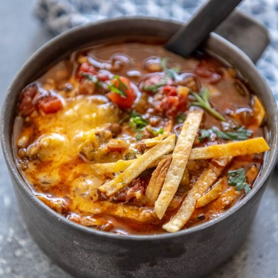 Slow Cooker Bison Chili