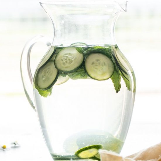 Cucumber Mint Water