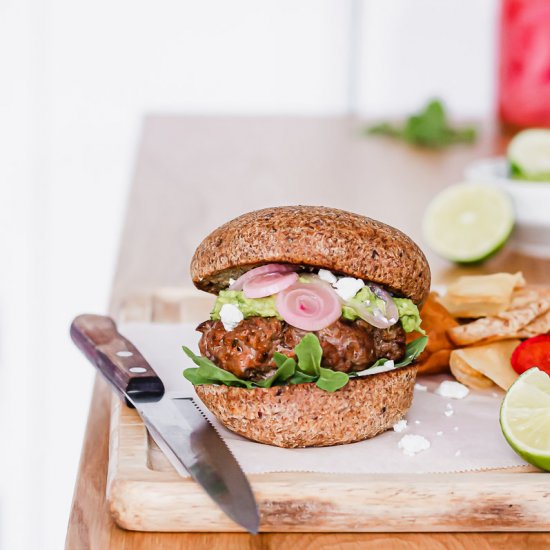 Keto Chorizo Burger