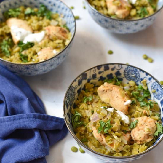 One Pot Chicken and Lentil Stew