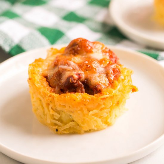 Spaghetti Squash Nests