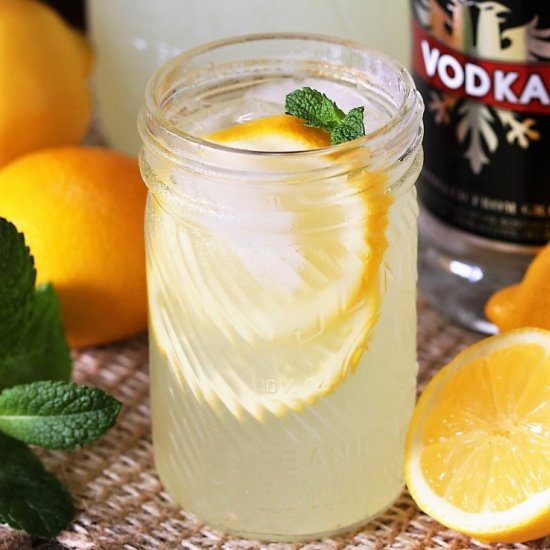 Homemade Hard Lemonade