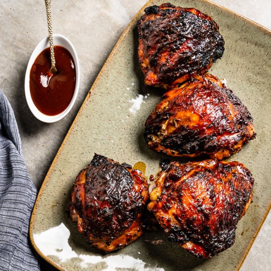 BBQ Chicken Thighs