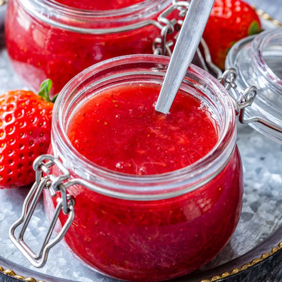 instant pot strawberry sauce