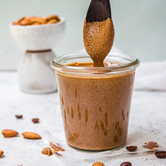 Homemade Mocha Almond Butter