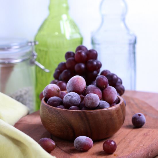 Frozen Grapes