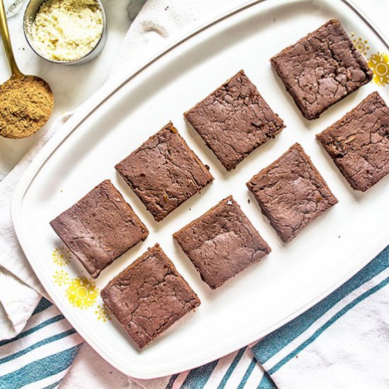 Raw Chocolate Almond Butter Brownie