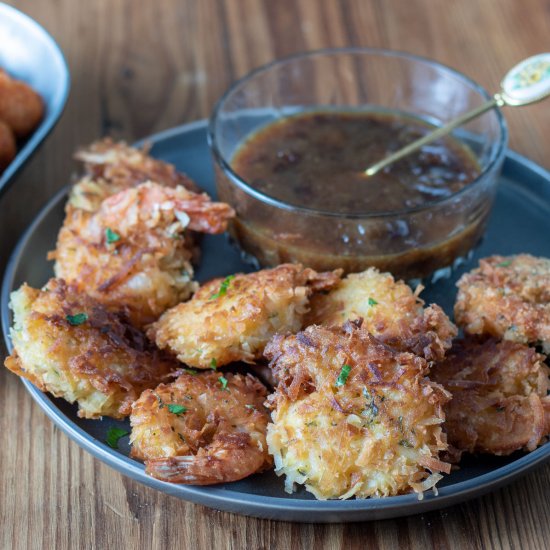 Coconut Shrimp with Lemon Marmalade