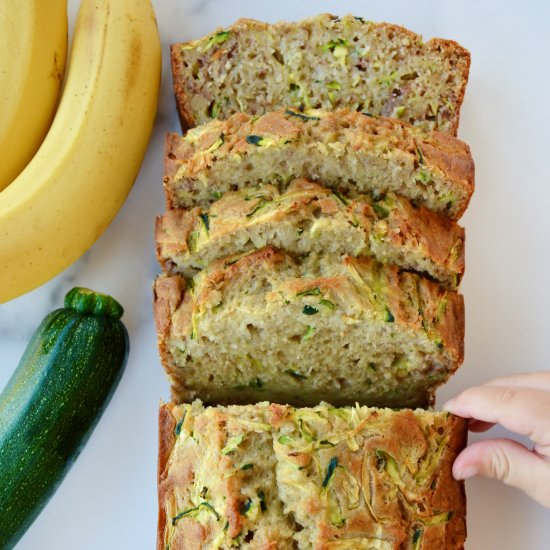 Zucchini Banana Bread