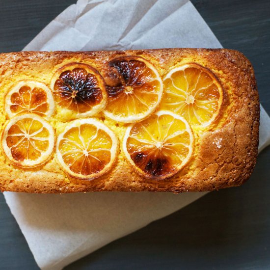 Lemon Turmeric Tea Cake