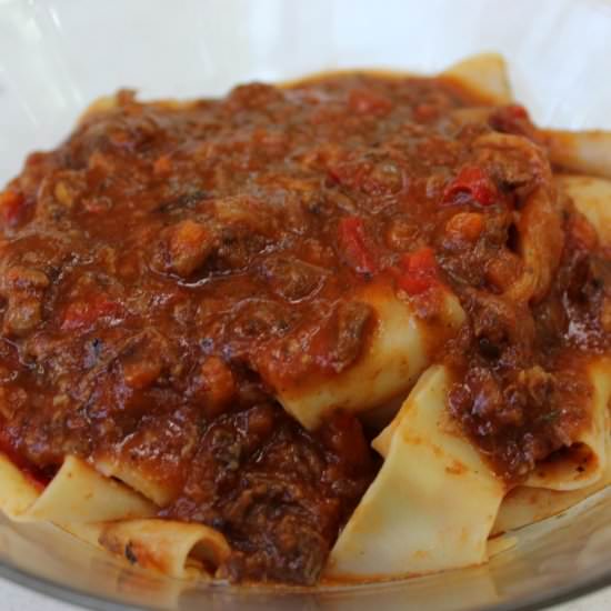 Instant Pot Short Rib Ragu