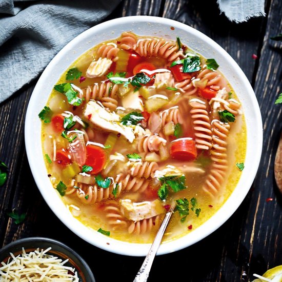 SCD Chicken Rotini Soup