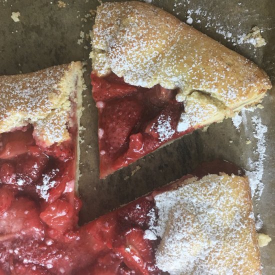 Strawberry Galette