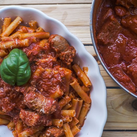 Slow-Cooked Neapolitan Ragú