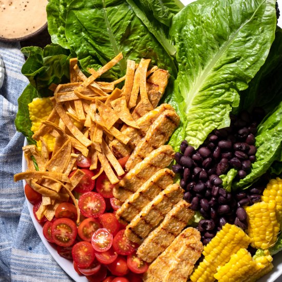 Santa Fe Salad with Grilled Tempeh