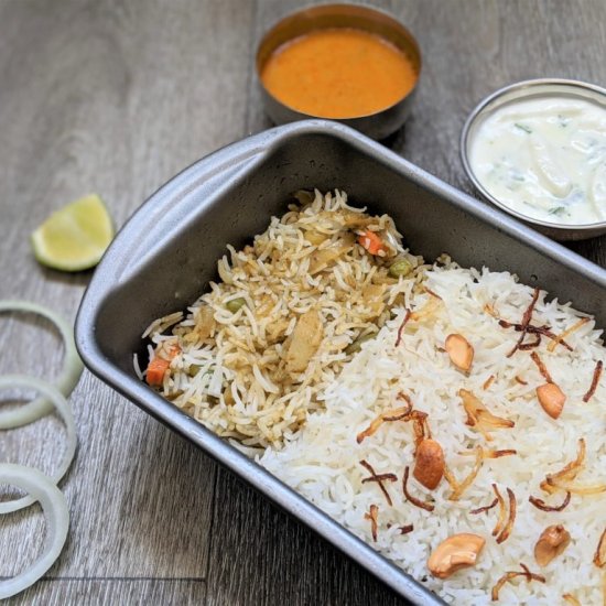 Baked Veg Briyani