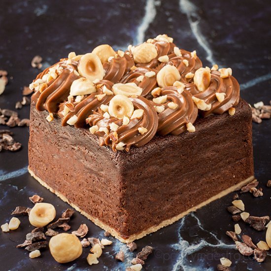 EggFree Chocolate and Hazelnut Cake