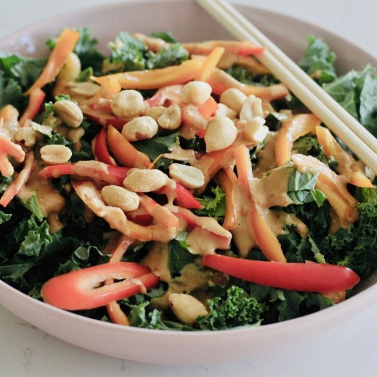 Pad Thai Kale Salad