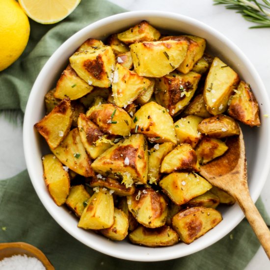 Roasted Lemon Rosemary Potatoes