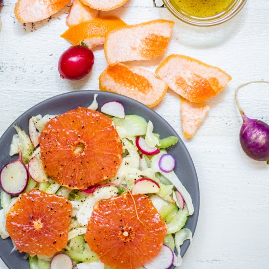 Grapefruit Fennel Salad