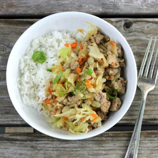 Egg Roll In A Bowl