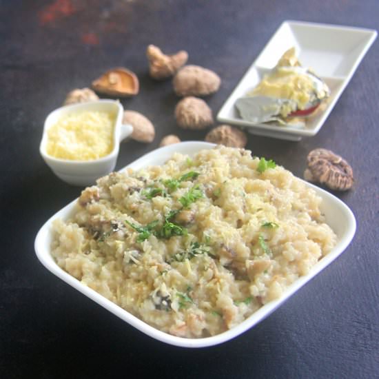 Veg Mushroom Risotto