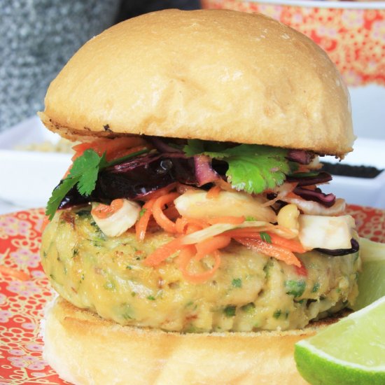 Thai Fish Burgers