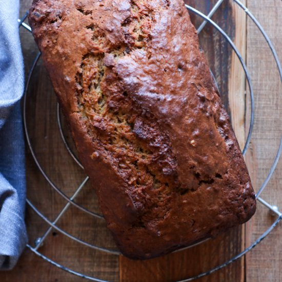 Brown Sugar Pecan Banana Bread